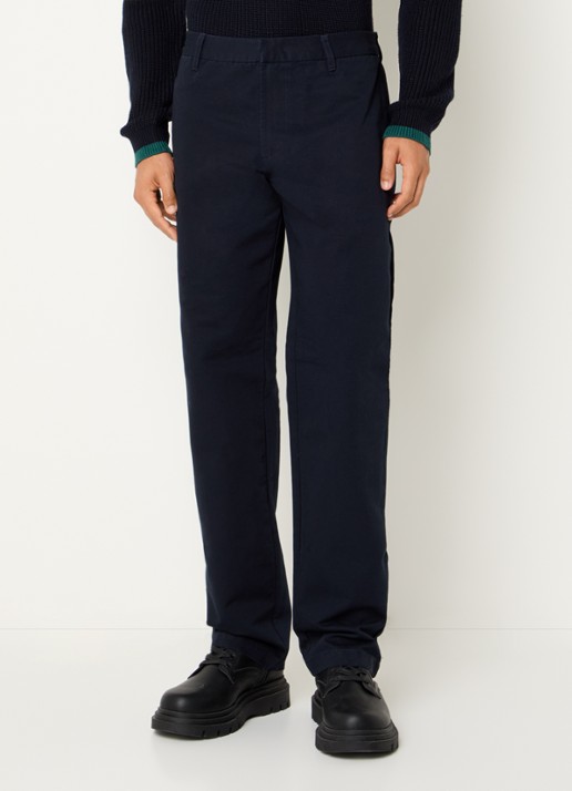 Armani Straight fit broek met steekzakken