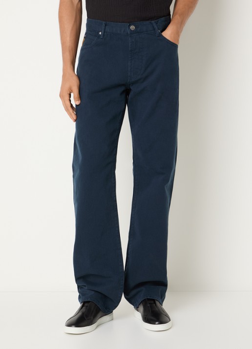 Armani Straight fit broek met steekzakken