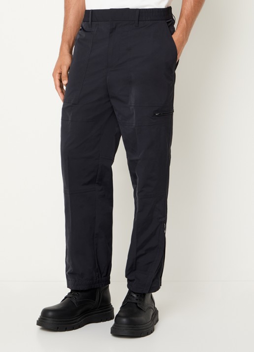 Armani Straight fit cargobroek met steekzakken