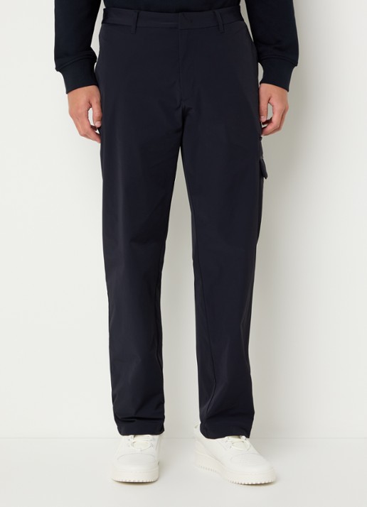 Armani Straight fit chino met steekzakken