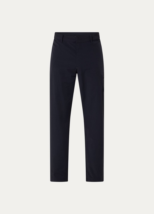 Armani Straight fit chino met steekzakken - voorkant 2 donkerblauw