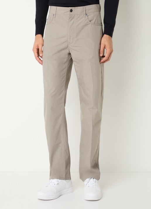 Armani Straight fit chino met steekzakken