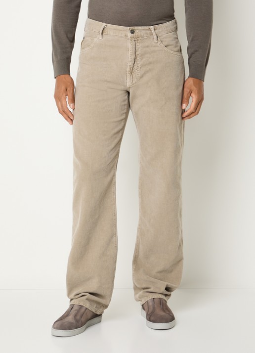 Armani Straight fit chino van corduroy  - detail 3 beige