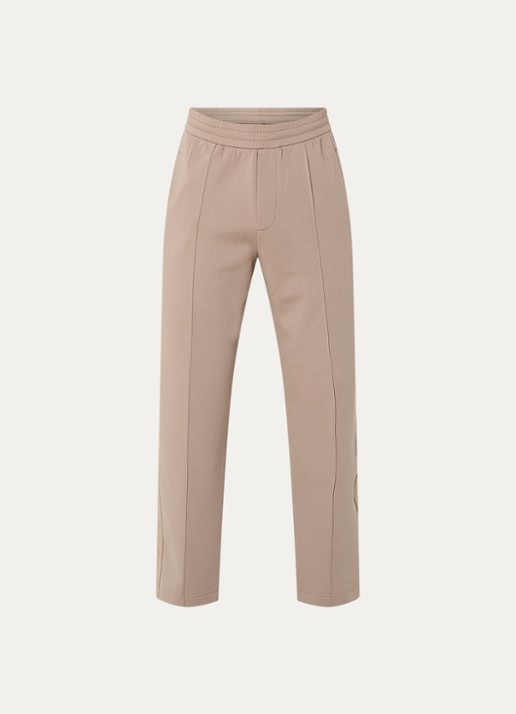 Armani Straight fit joggingbroek met steekzakken - voorkant 4 khaki