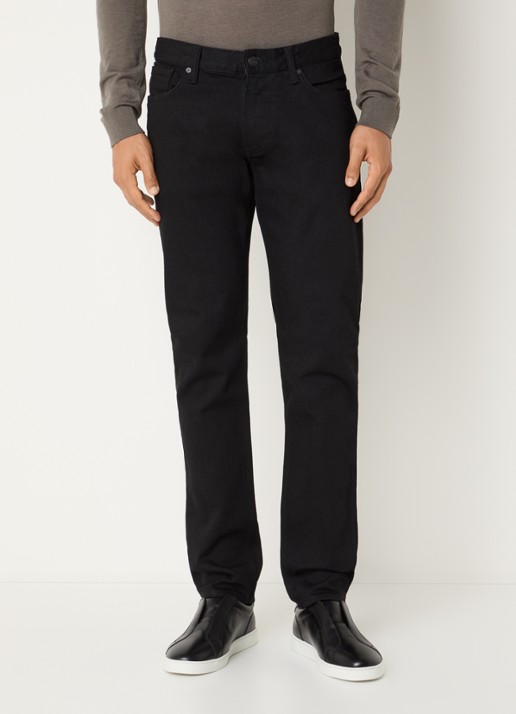 Armani Straight leg jeans met gekleurde wassing