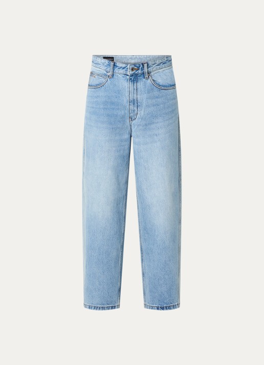 Armani Straight leg jeans met lichte wassing