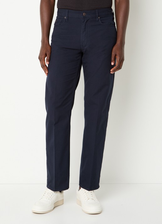 Armani Straight leg jeans met steekzakken - detail 3 blauw