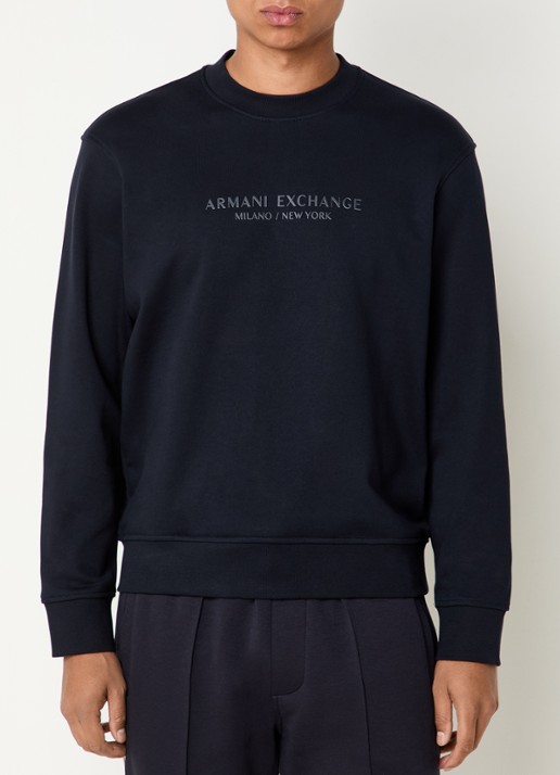 Armani Sweater met 3D logoprint