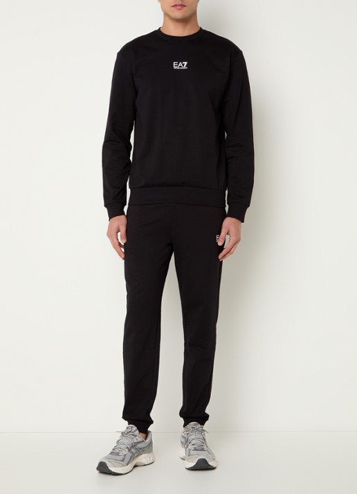 Armani Sweater met logo - voorkant 3 zwart