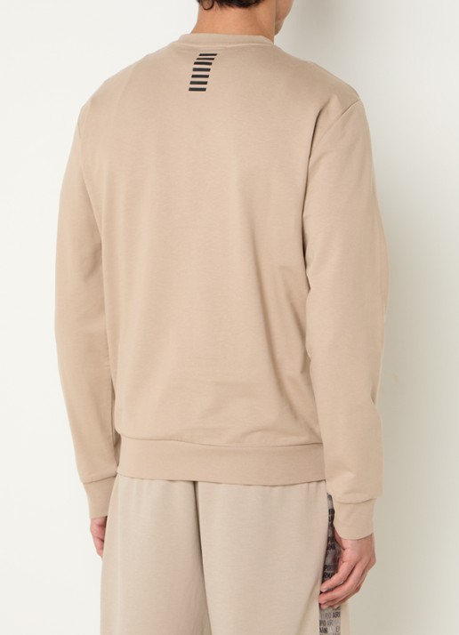 Armani Sweater met logo - achterkant 4 beige