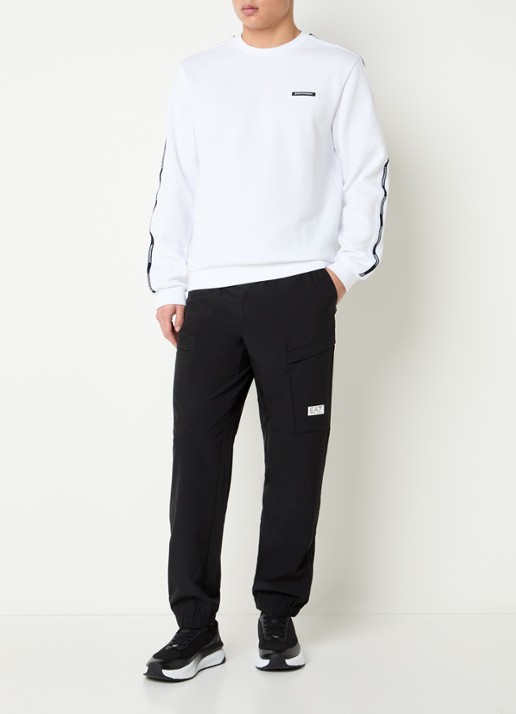 Armani Sweater met logo - voorkant 3 wit