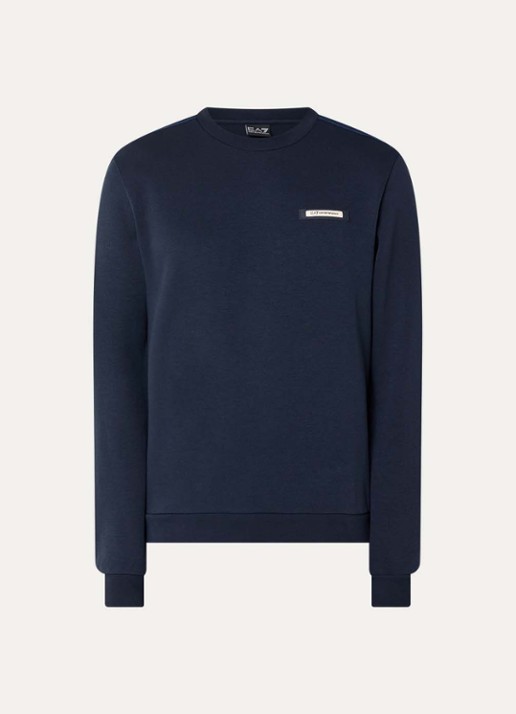 Armani Sweater met logo - voorkant 2 armani blue / blauw