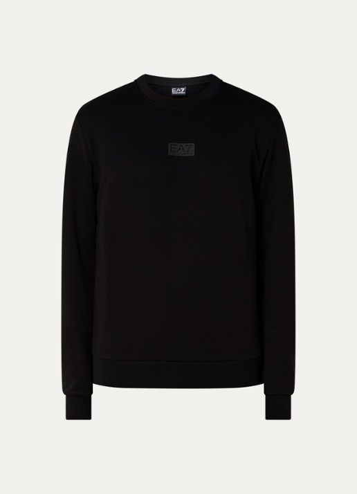 Armani Sweater met logo - voorkant 2 zwart