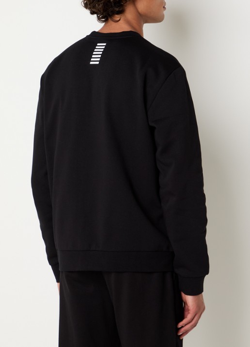 Armani Sweater met logo - achterkant 4 zwart