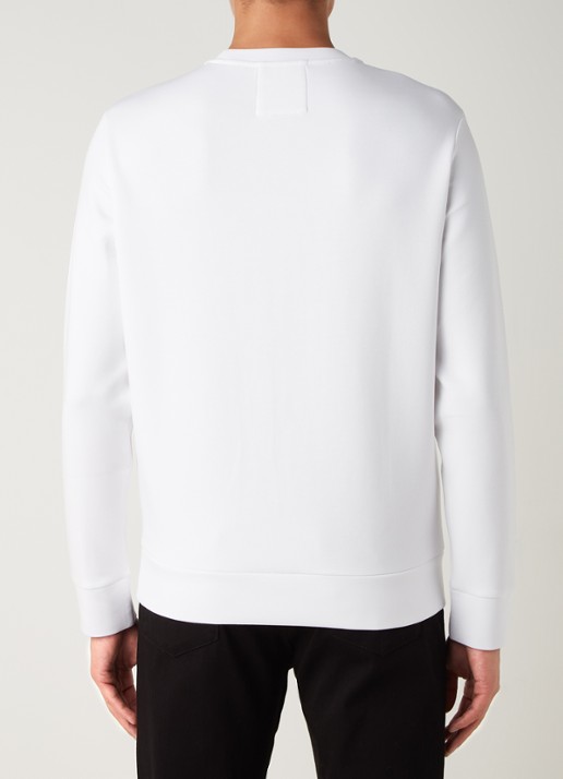 Armani Sweater met logo - achterkant wit
