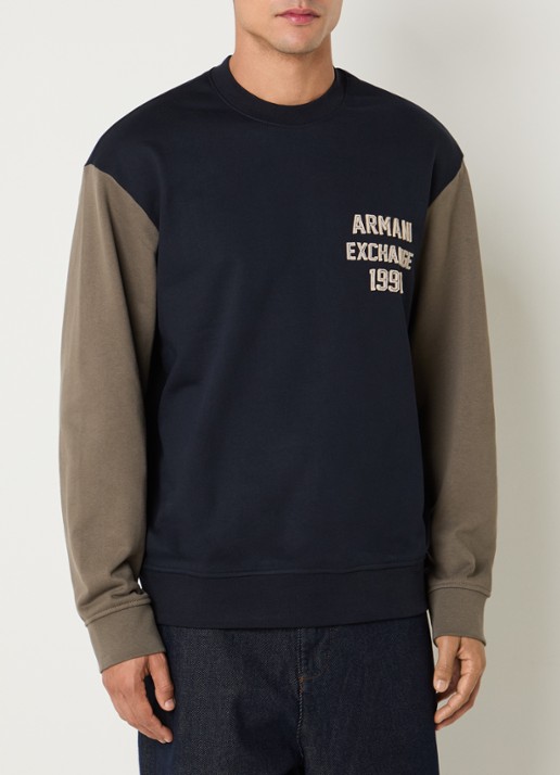 Armani Sweater met logoborduring