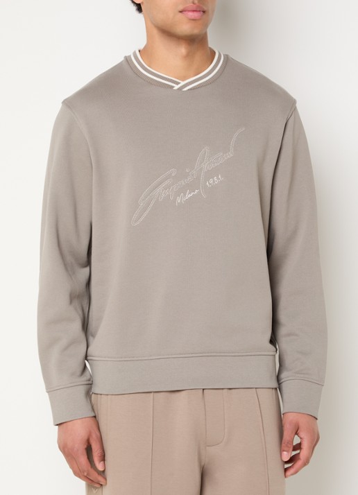 Armani Sweater met logoprint