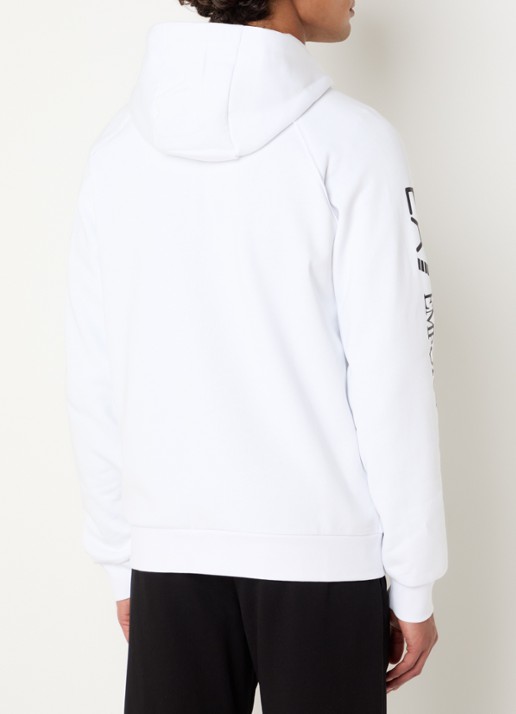 Armani Sweatvest met logo - achterkant 3 wit