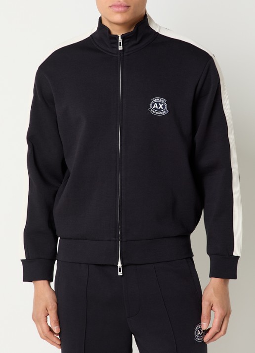 Armani Sweatvest met logoborduring