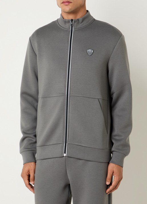 Armani Sweatvest met logopatch