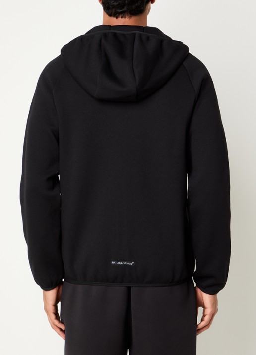 Armani Sweatvest met steekzakken - achterkant 5 zwart