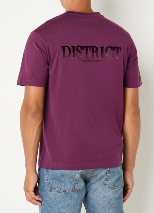 Armani T-shirt met borduring