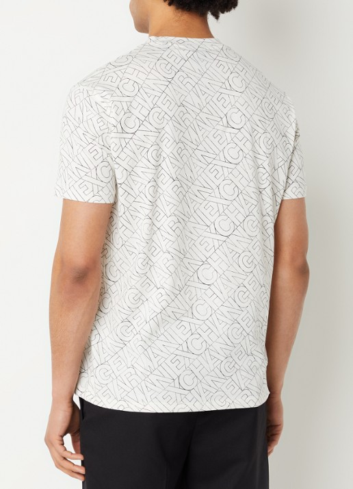 Armani T-shirt met logo - achterkant 3 wit