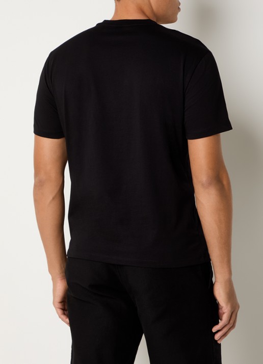 Armani T-shirt met logo - achterkant 2 zwart