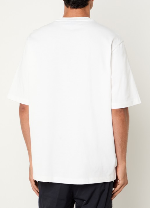 Armani T-shirt met logo - achterkant 4 gebroken wit