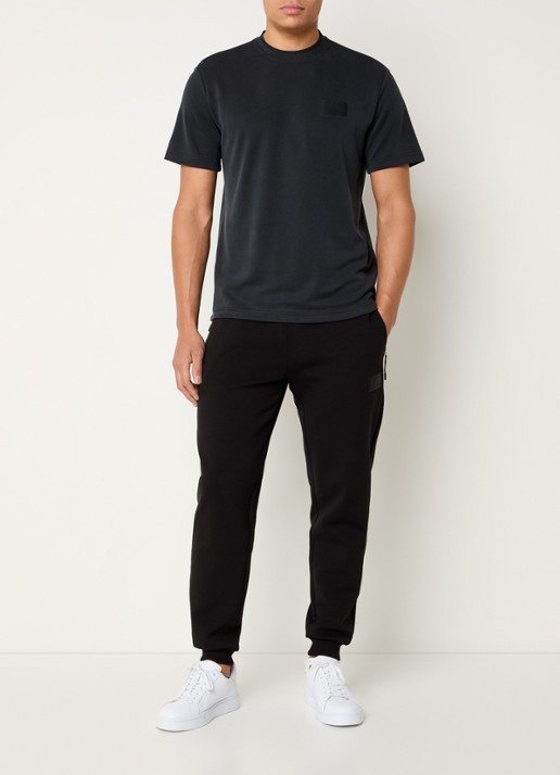 Armani T-shirt  met logo - voorkant 2 zwart