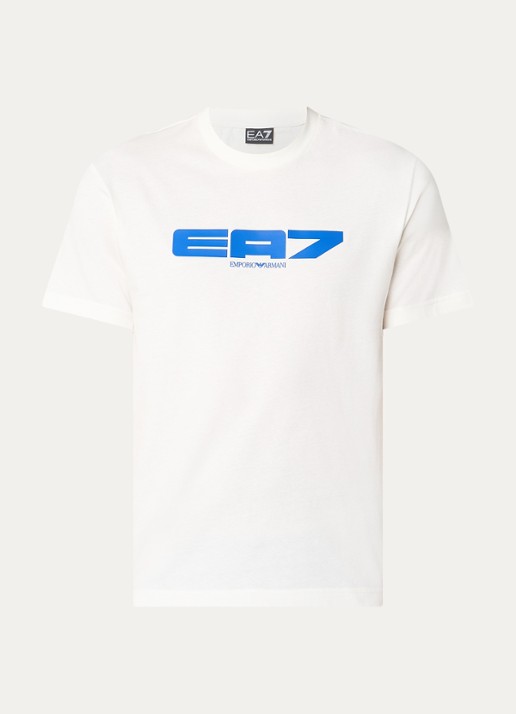 Armani T-shirt met logo - voorkant wit