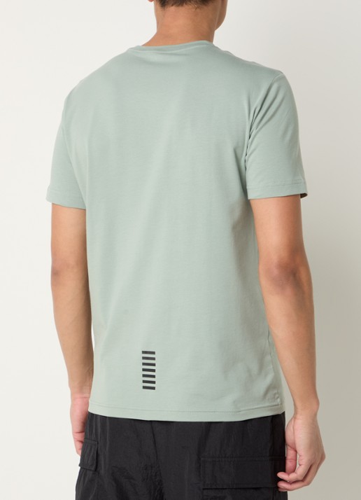 Armani T-shirt met logo - achterkant 3 lindegroen