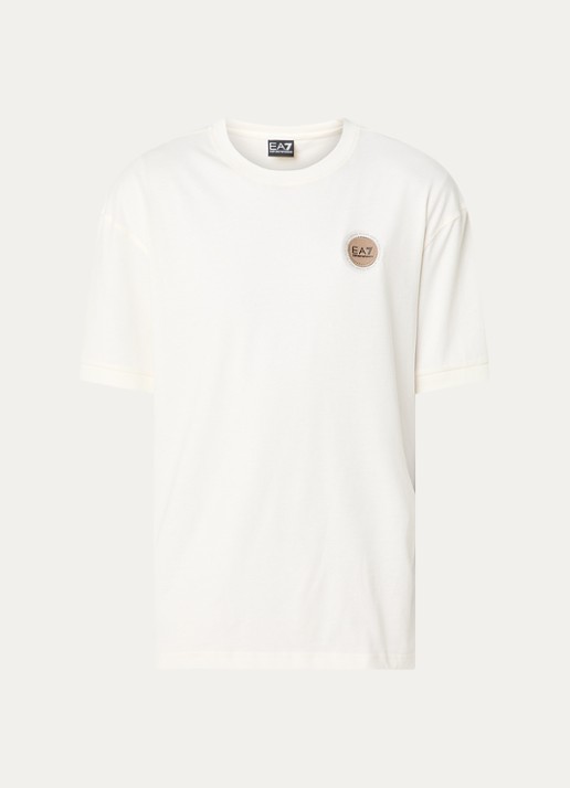 Armani T-shirt met logo - voorkant wit