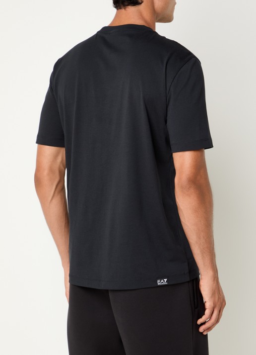 Armani T-shirt met logo - achterkant 2 zwart