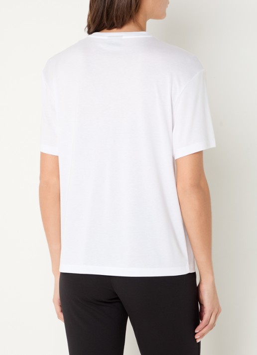 Armani T-shirt met logo - achterkant wit