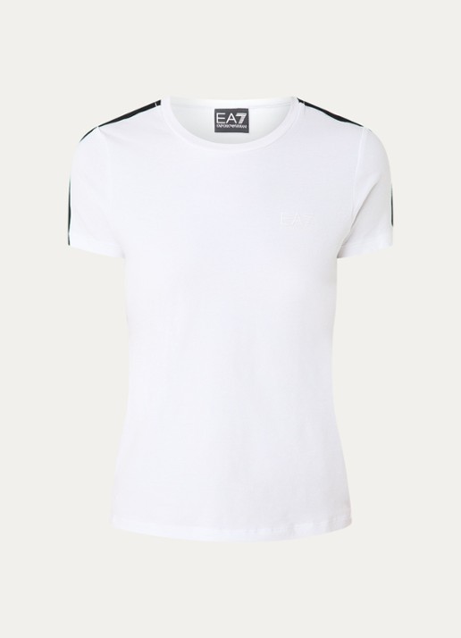 Armani T-shirt met logo - voorkant wit