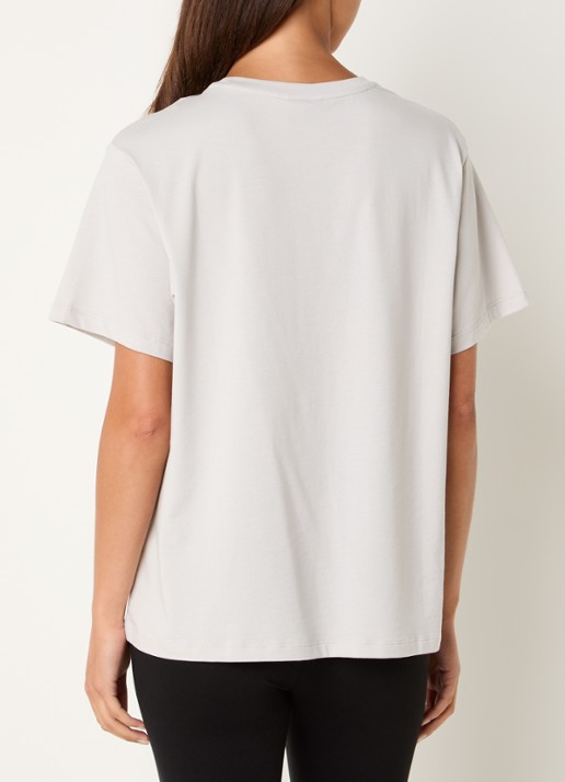 Armani T-shirt met logo - achterkant 4 beige