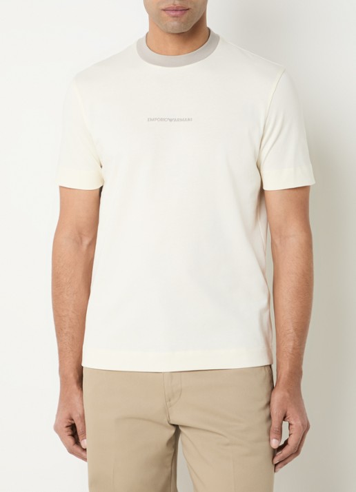 Armani T-shirt met logo - achterkant 4 wit