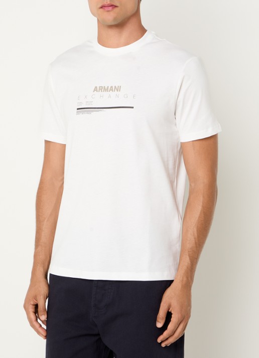 Armani T-shirt met logoprint