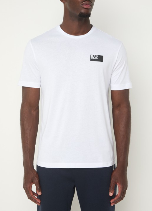 Armani T-shirt met logoprint - achterkant 4 wit