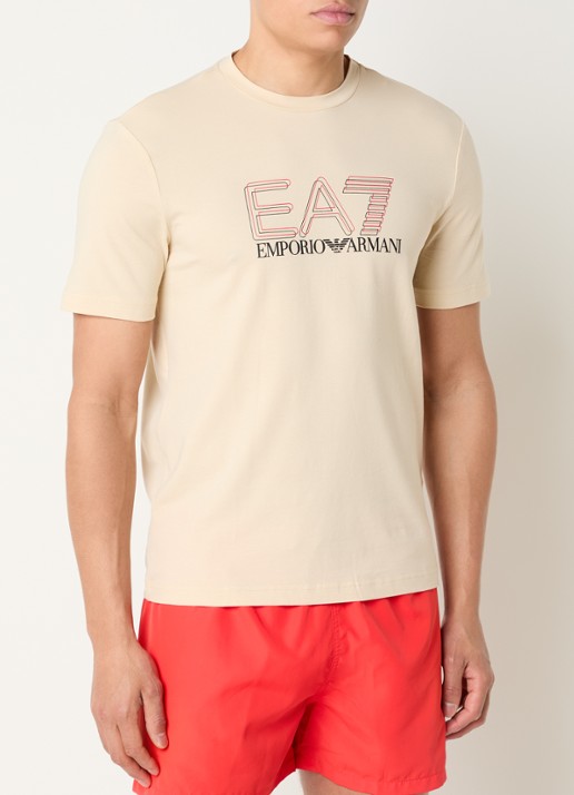 Armani T-shirt met logoprint