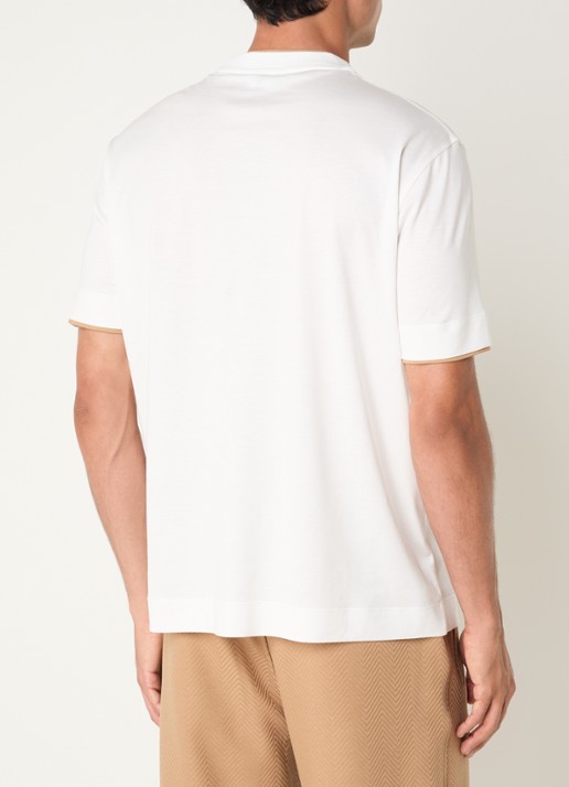 Armani T-shirt met logoprint - achterkant 3 wit