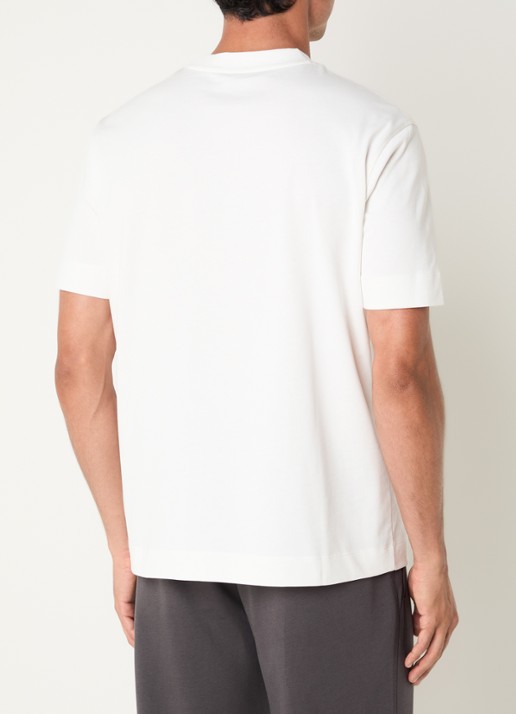 Armani T-shirt met logoprint - achterkant 4 wit