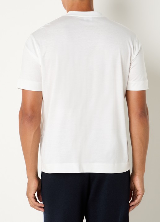 Armani T-shirt met print - achterkant 4 wit