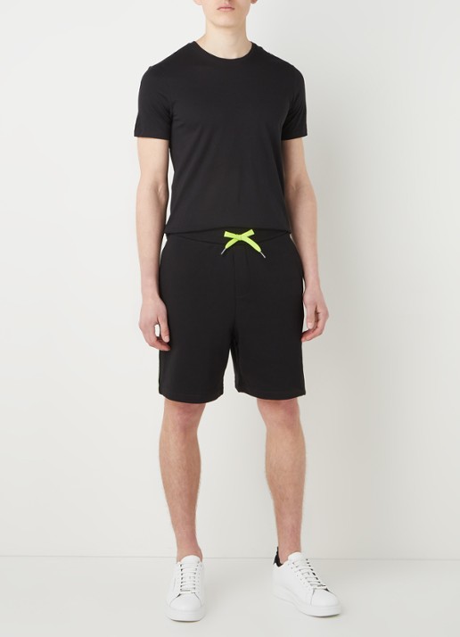 Armani T-shirt met ronde hals - voorkant 2 zwart