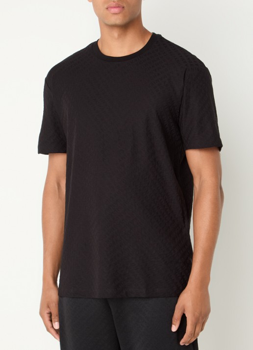 Armani T-shirt met structuur