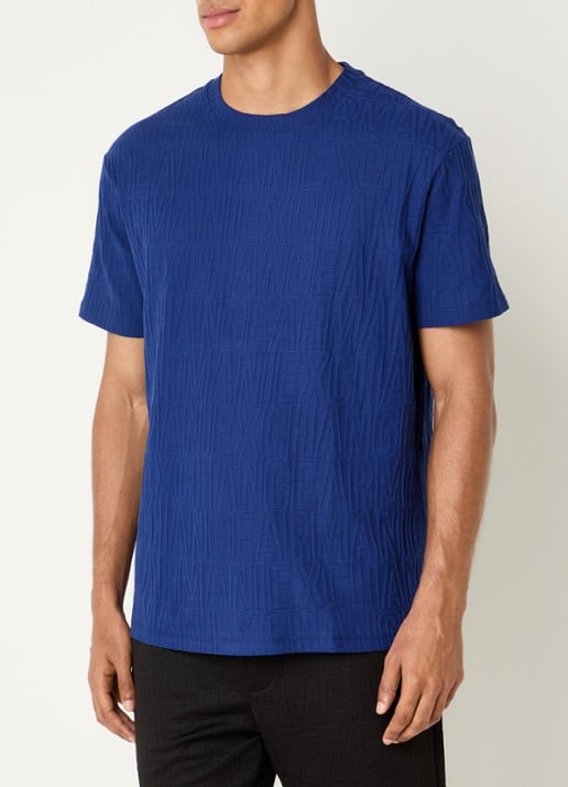 Armani T-shirt met structuur