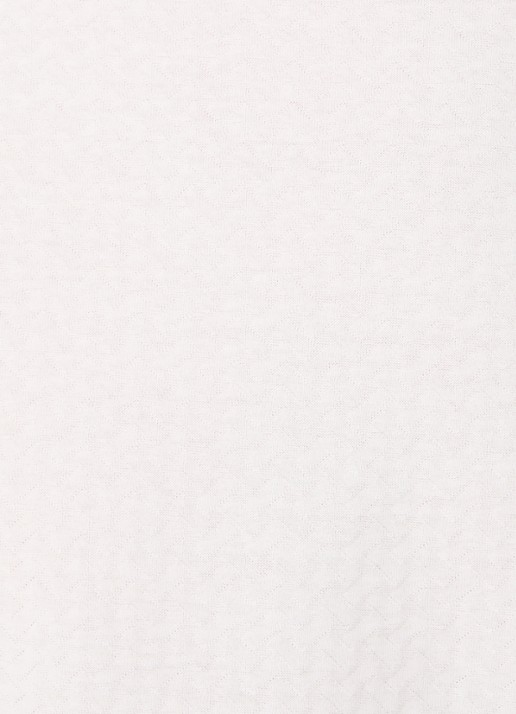 Armani T-shirt met structuur - detail 4 gebroken wit