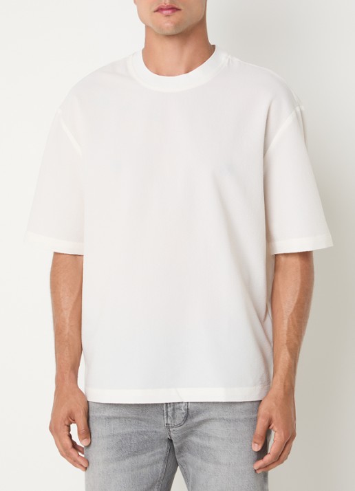Armani T-shirt met structuur
