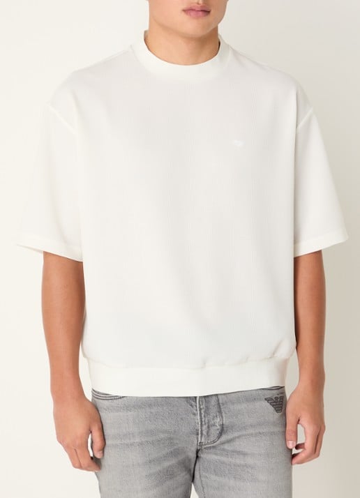 Armani T-shirt met structuur